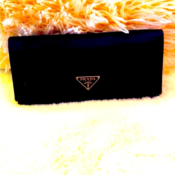 Authentic Nylon Prada Bifold Long Wallet - Picture 3 of 12
